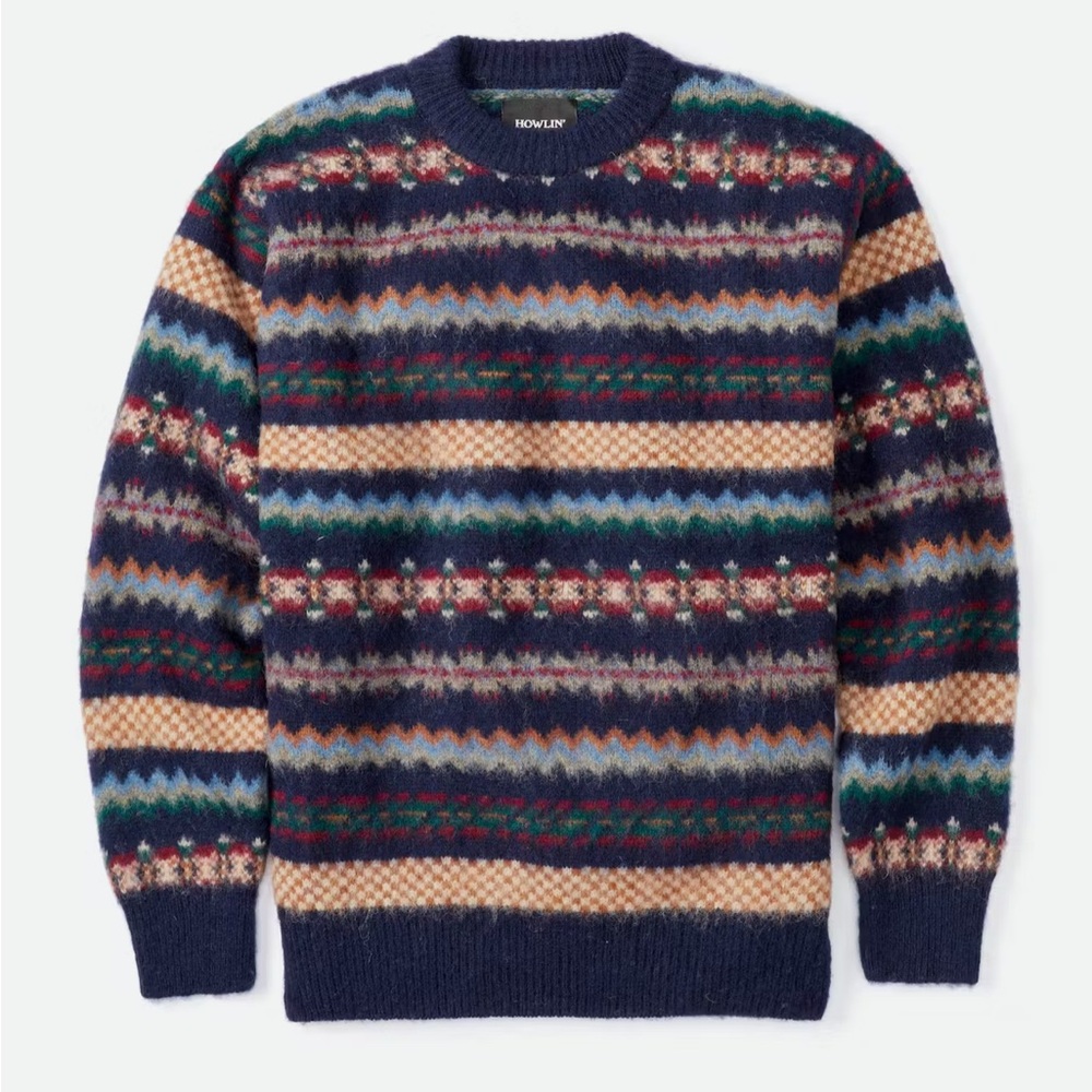 Men's Multicolor Patterned Sweater